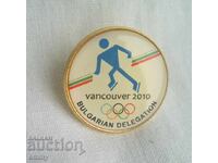 Emblemă patine - Jocurile Olimpice de iarnă Vancouver 2010, Canada