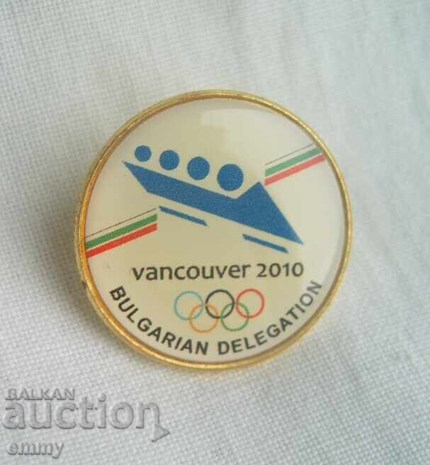 Значка шейни - Зимни Олимпийски игри Ванкувър 2010, Канада