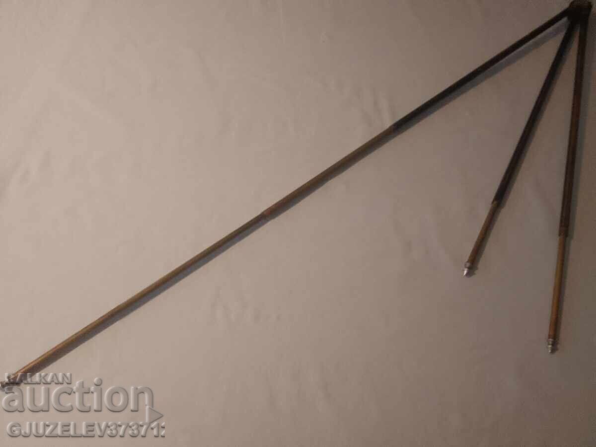 Stativ metalic extensibil din bronz vintage francez pentru cameră - 6 Stativ metalic extensibil din bronz vintage francez pentru cameră - 6