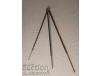 Αντίκα γαλλικό μπρούτζινο μεταλλικό τρίποδο φωτογραφικής μηχανής