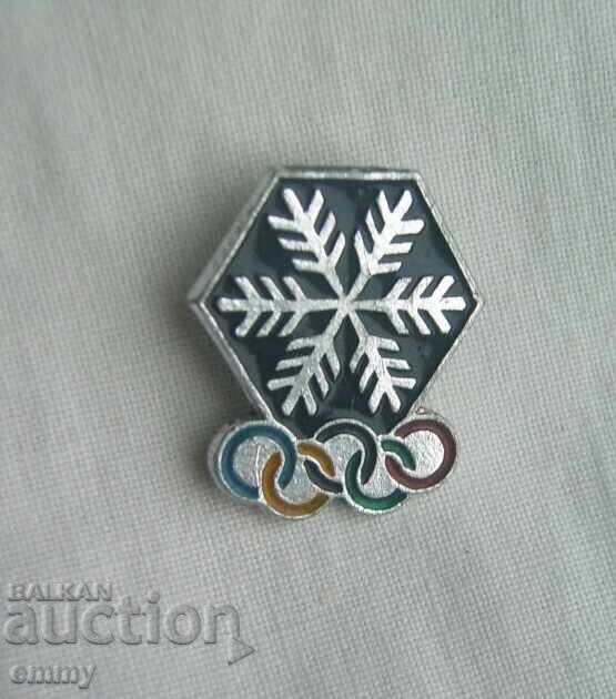 Emblemă insignă - Jocurile Olimpice de iarnă, Jocurile Olimpice Emblemă insignă - Jocurile Olimpice de iarnă, Jocurile Olimpice