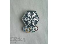 Emblemă insignă - Jocurile Olimpice de iarnă, Jocurile Olimpice