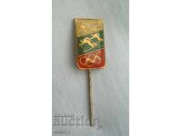 Ski Badge - Winter Olympics, Olympic Games Lake Placid 1980