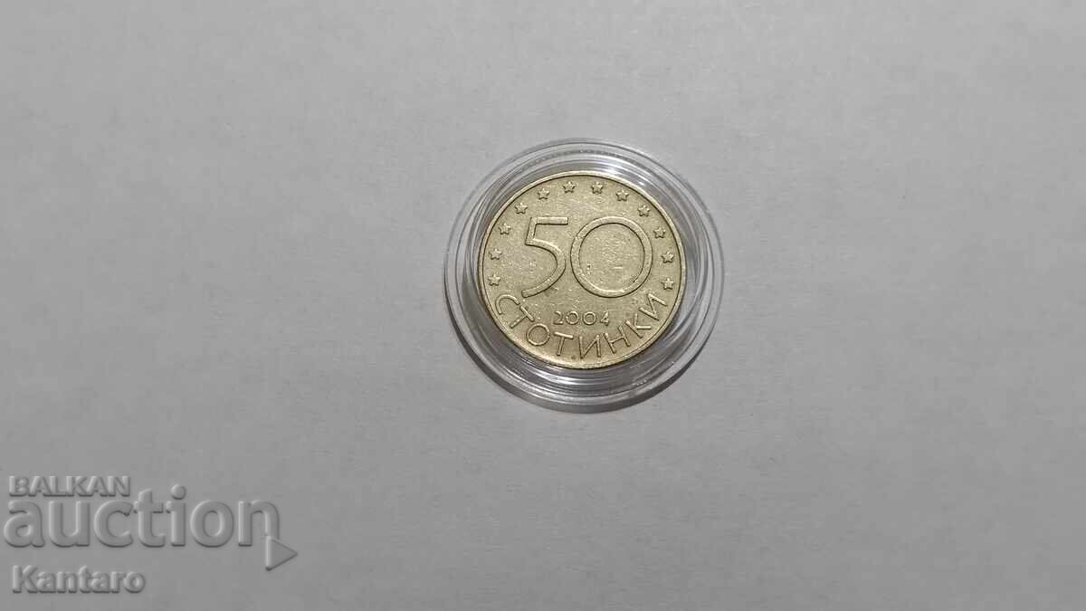 Coin - BULGARIA - 50 cents - 2004 - 6