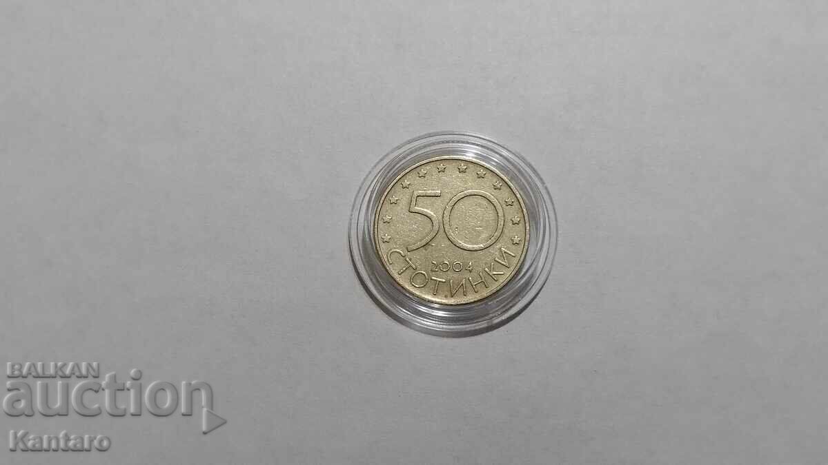 Coin - BULGARIA - 50 cents - 2004 - 7