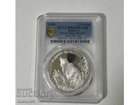 25 Leva 1989 PCGS PR69DCAM - Bear