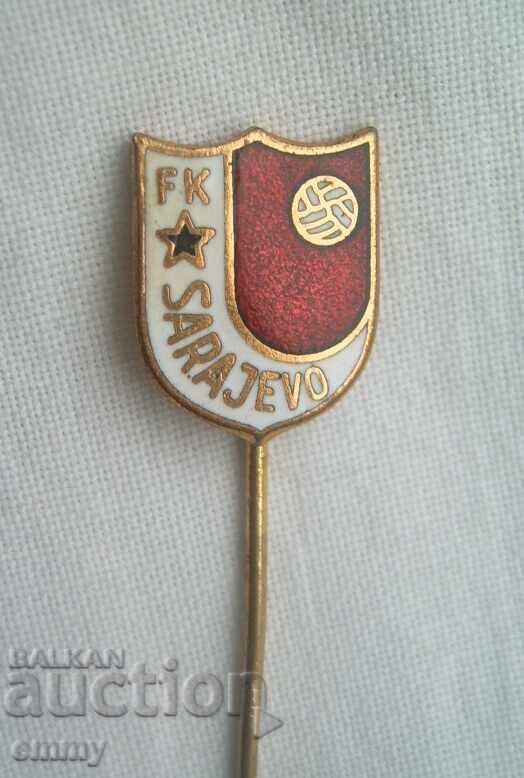 Football Badge - FK Sarajevo/ FC Sarajevo, Bosnia and Herzegovina with price € 2.40 | 4.69 BGN Football Badge - FK Sarajevo/ FC Sarajevo, Bosnia and Herzegovina with price € 2.40 | 4.69 BGN