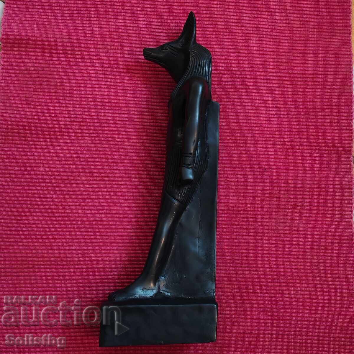 Licitație Statuetă a zeului egiptean al lumii de dincolo, Anubis