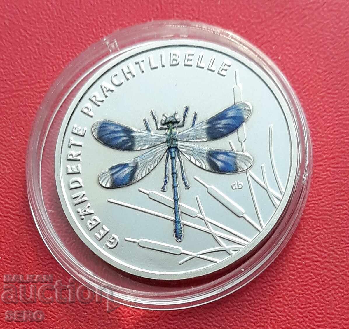 Γερμανία - 5 ευρώ 2023 - Ο υπέροχος κόσμος των εντόμων - Λιβελούλα