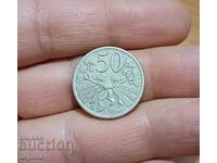 50 халера Чехословакия 1924