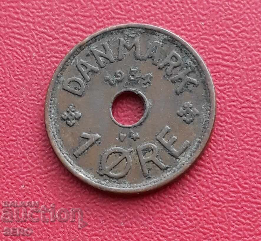 Danemarca - 1 øre 1934