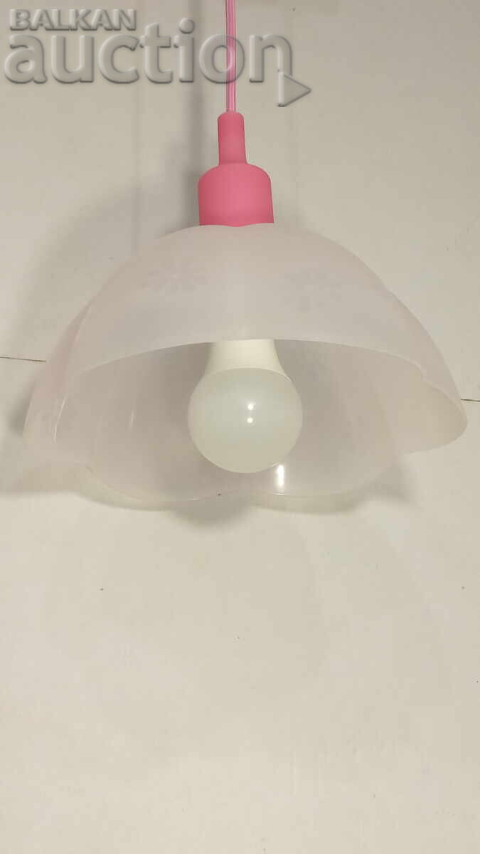 Абажур (Пендел) Нов розов - 5 Абажур (Пендел) Нов розов - 5