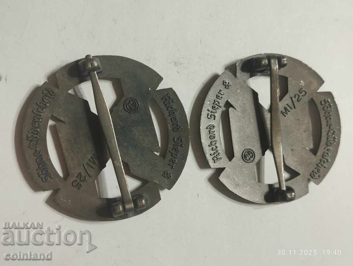 German Nazi SS Sign REPRODUCTION - 6