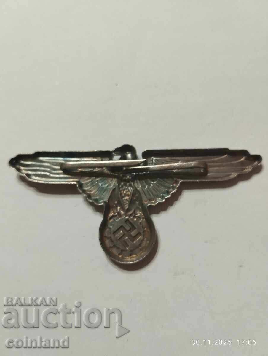 Германска Нацистка значка  Waffen-SS  РЕПЛИКА РЕПРОДУКЦИЯ с цена € 8.00 | 15.65 лв.