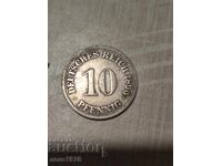 10 πφένιγκ 1896 G