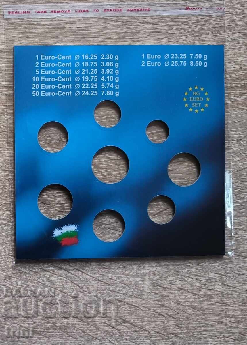 Suporturi (ambalaje) pentru primele monede euro cu preț € 2.97 | 5.81 BGN