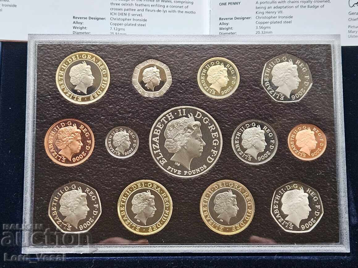 Marea Britanie 2006 Set Proof Anual în cutie + certificat - 5