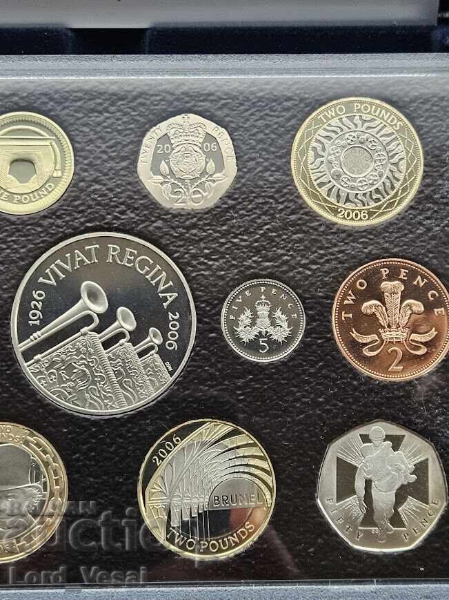 Marea Britanie 2006 Set Proof Anual în cutie + certificat - 7