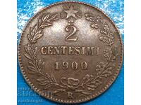 2 cenți 1900 Italia Umberto I 2