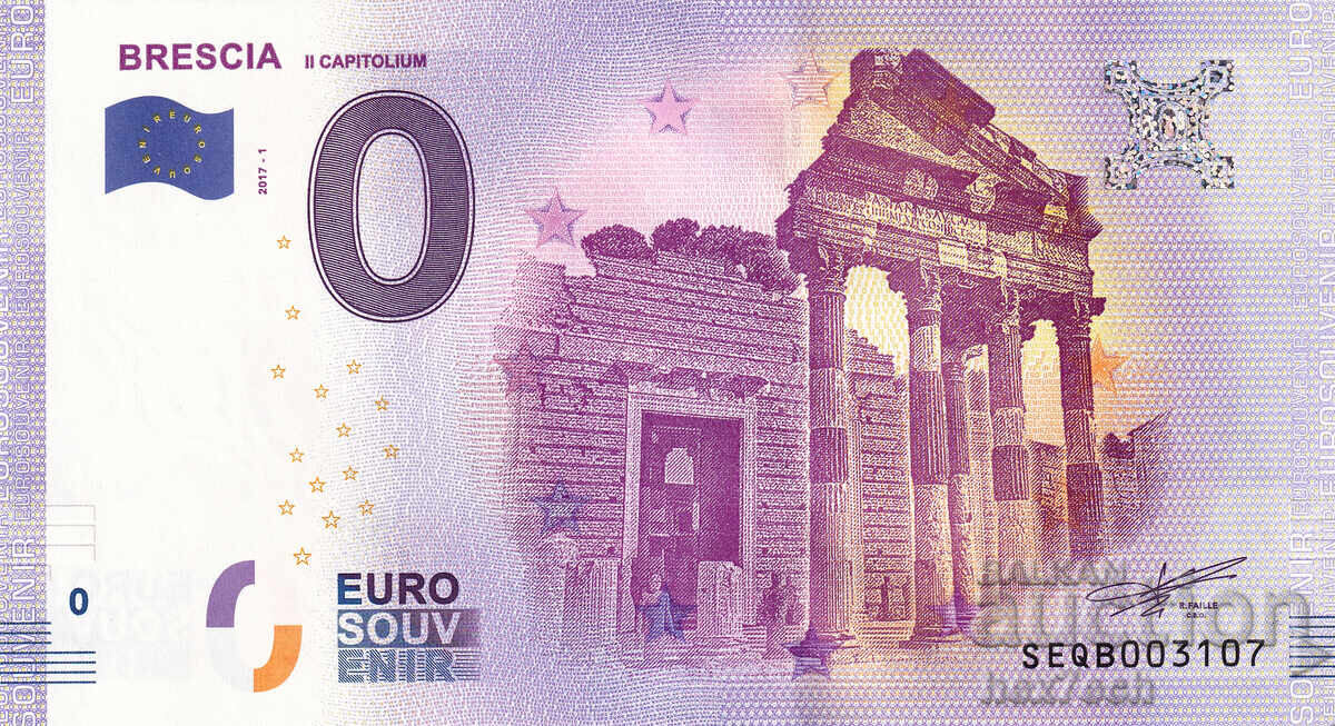 ❤️ ⭐ Italia 2017 0 euro Brescia Il Capitolium UNC nouă ⭐ ❤️ cu preț € 5.99 | 11.72 BGN