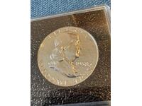 Халф долар 1958 САЩ PF сребро