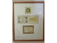 German Savings Vouchers for the Birth of a Child - Third Reich. RARE