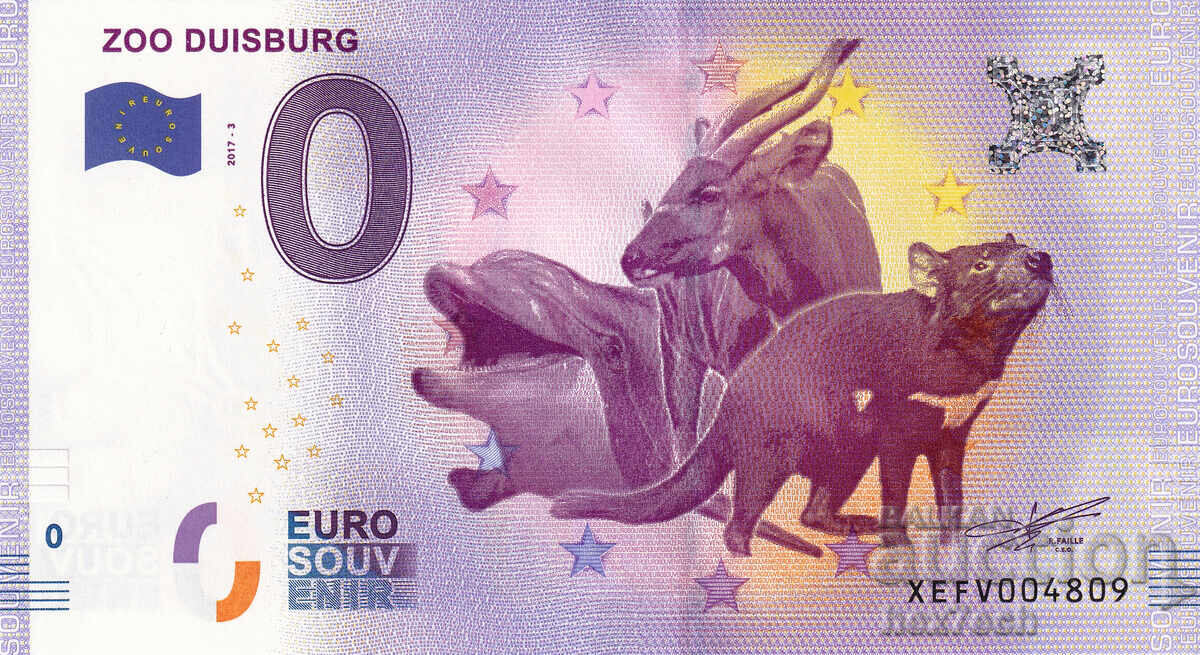 ❤️ ⭐ Germany 2017 0 Euro Zoo Duisburg UNC new ⭐ ❤️ with price € 5.99 | 11.72 BGN ❤️ ⭐ Germany 2017 0 Euro Zoo Duisburg UNC new ⭐ ❤️ with price € 5.99 | 11.72 BGN