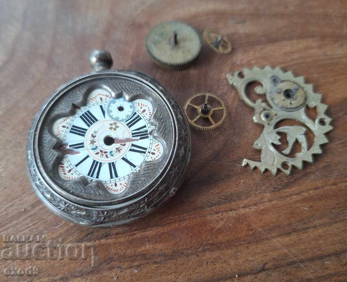 Ceas de argint pentru bărbați / BZȚ!