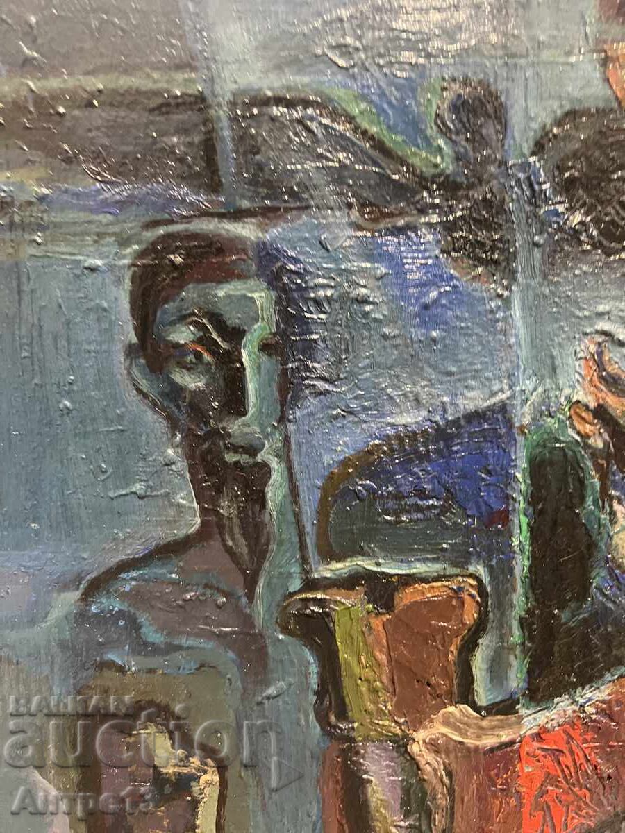 Παράδοση Αργύρ Μανασίεφ Πίνακας 43/32 εκ Παράδοση Αργύρ Μανασίεφ Πίνακας 43/32 εκ