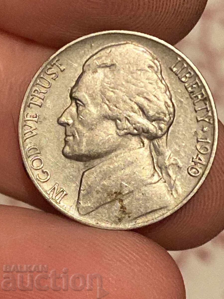 ΗΠΑ Αμερική 5 σεντ 1912 Ελευθερία