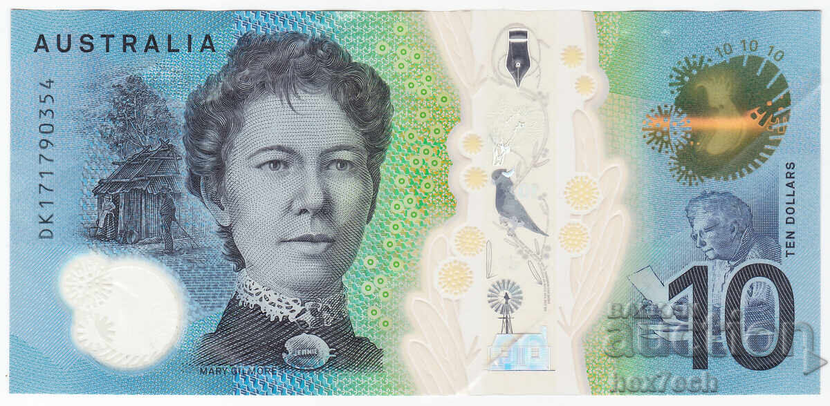 Licitație ❤️ ⭐ Australia 2017 10 dolari polimer ⭐ ❤️