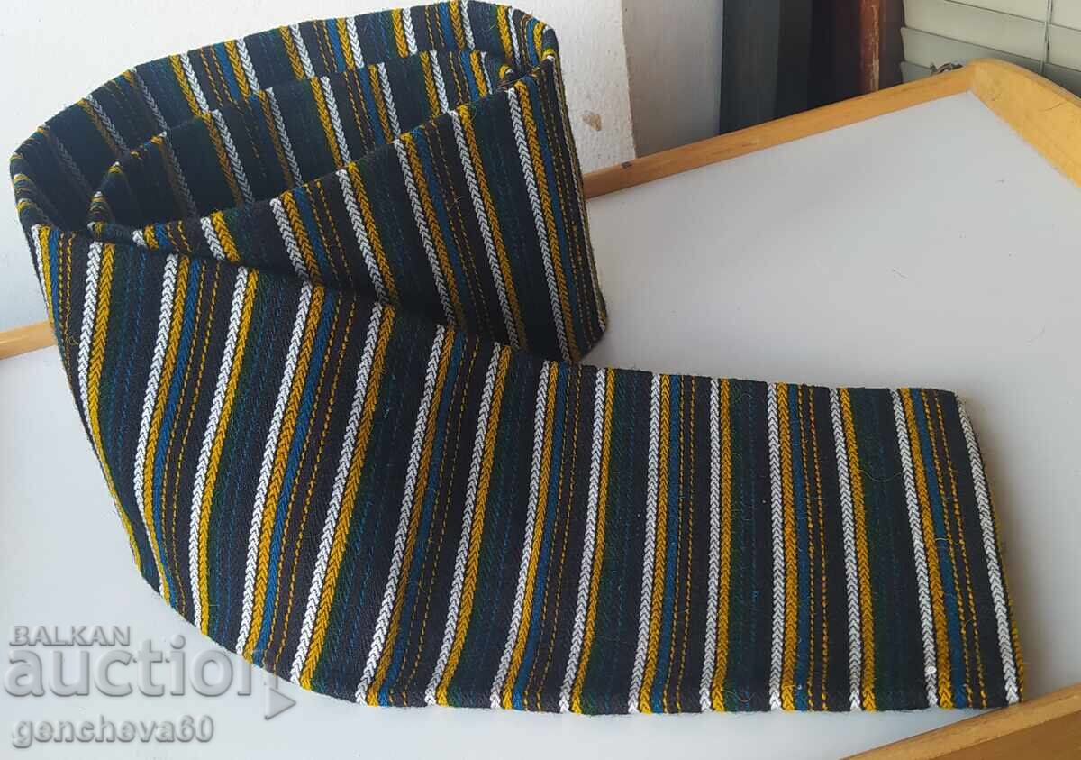 Licitație Autentică curea țesută de zestre