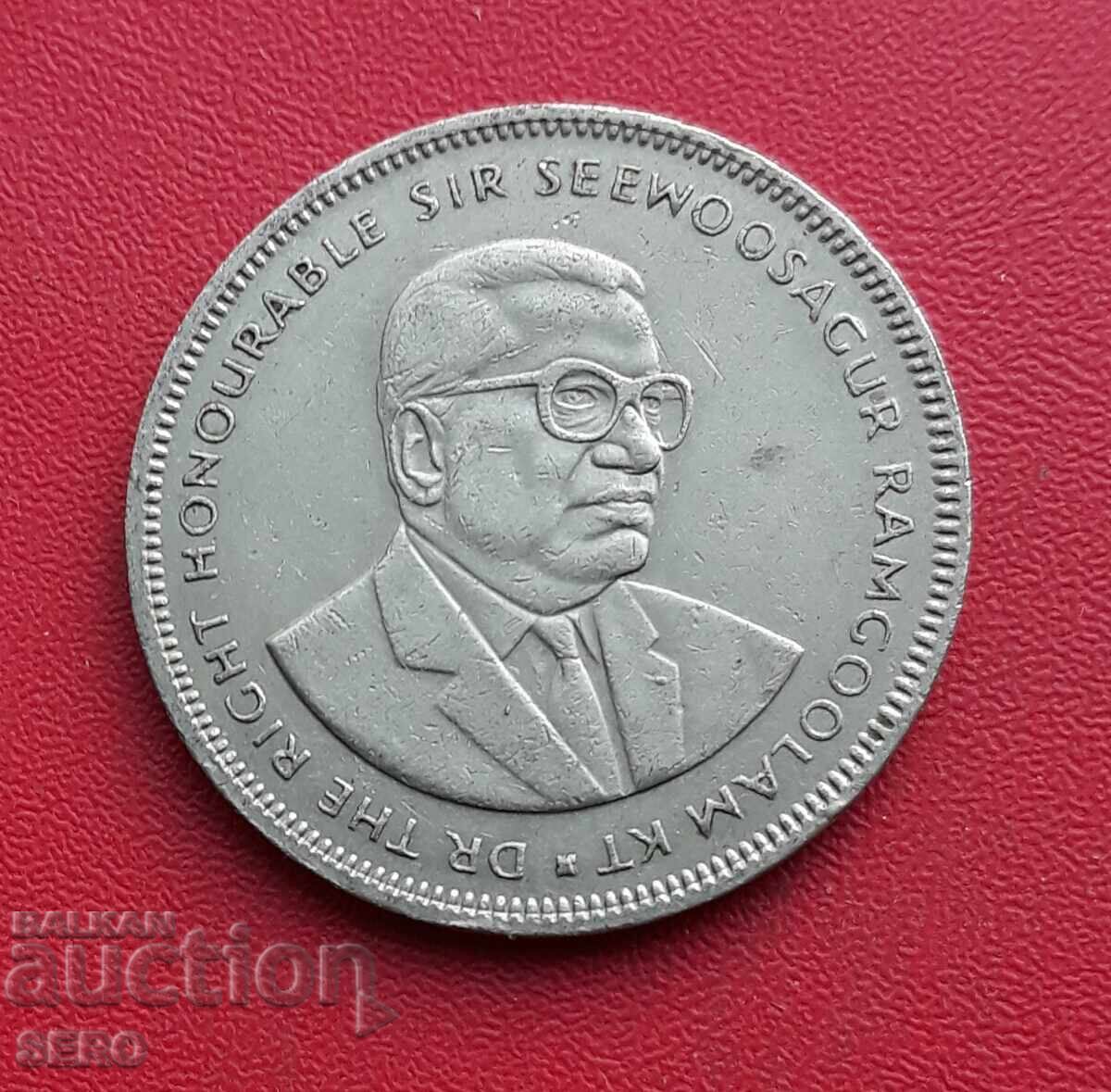 Insula Mauritius - 5 rupii 1987 cu preț € 0.80 | 1.56 BGN