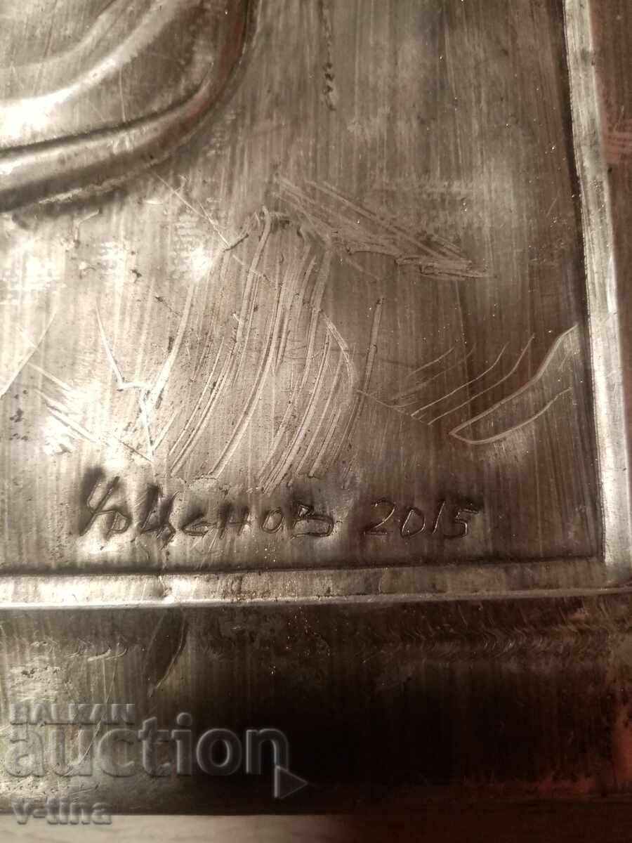 Painting Panorama metal plastic Author's Tsenov 2015 - 5