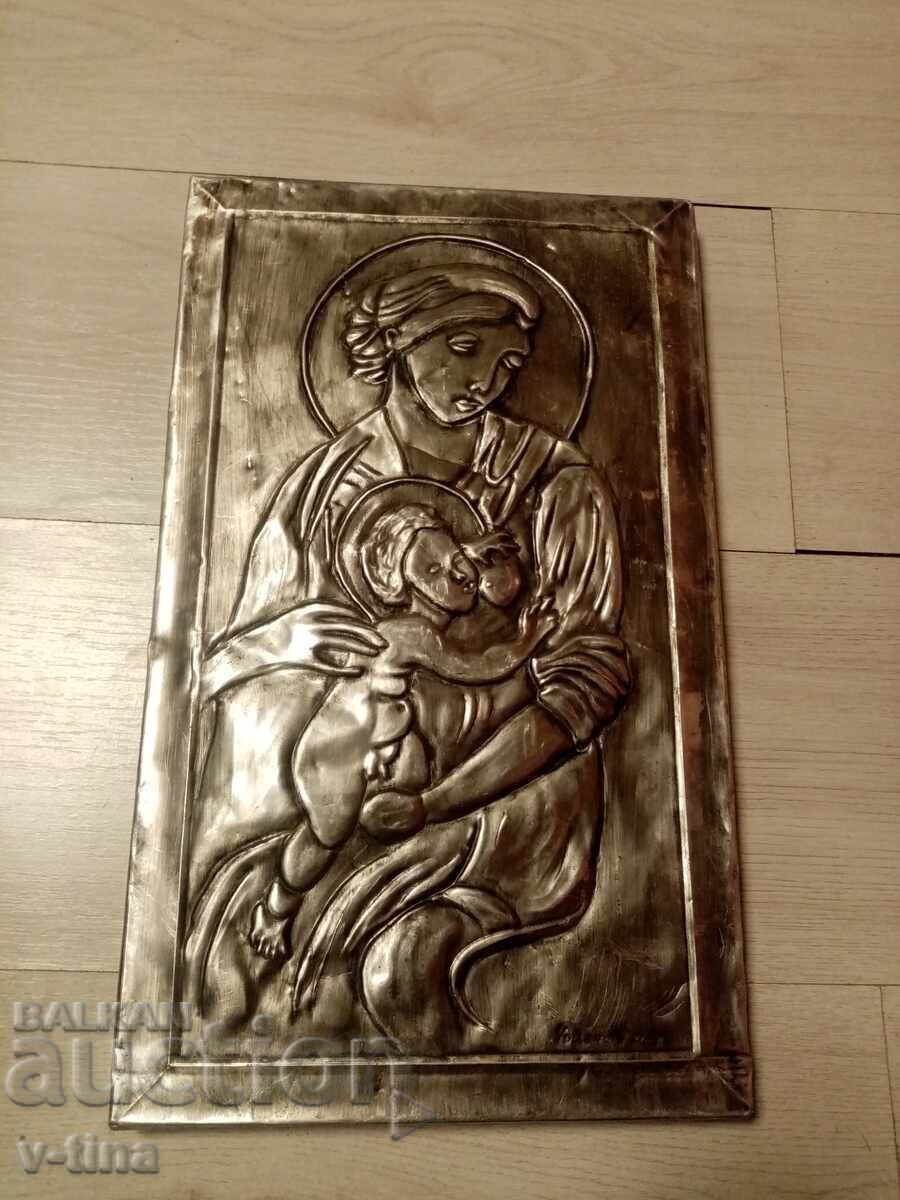 Painting Panorama metal plastic Author's Tsenov 2015