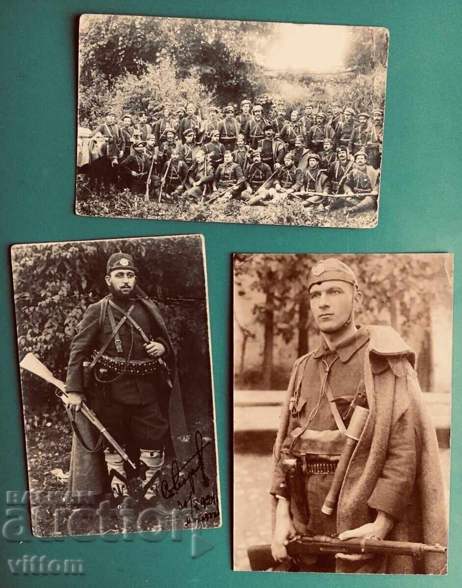 ΒΜΡΟ ομάδα κομιτατζήδων 1924 Μακεδονία 3 φωτογραφίες στολές