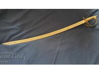 Индийска сабя с  месингова дръжка