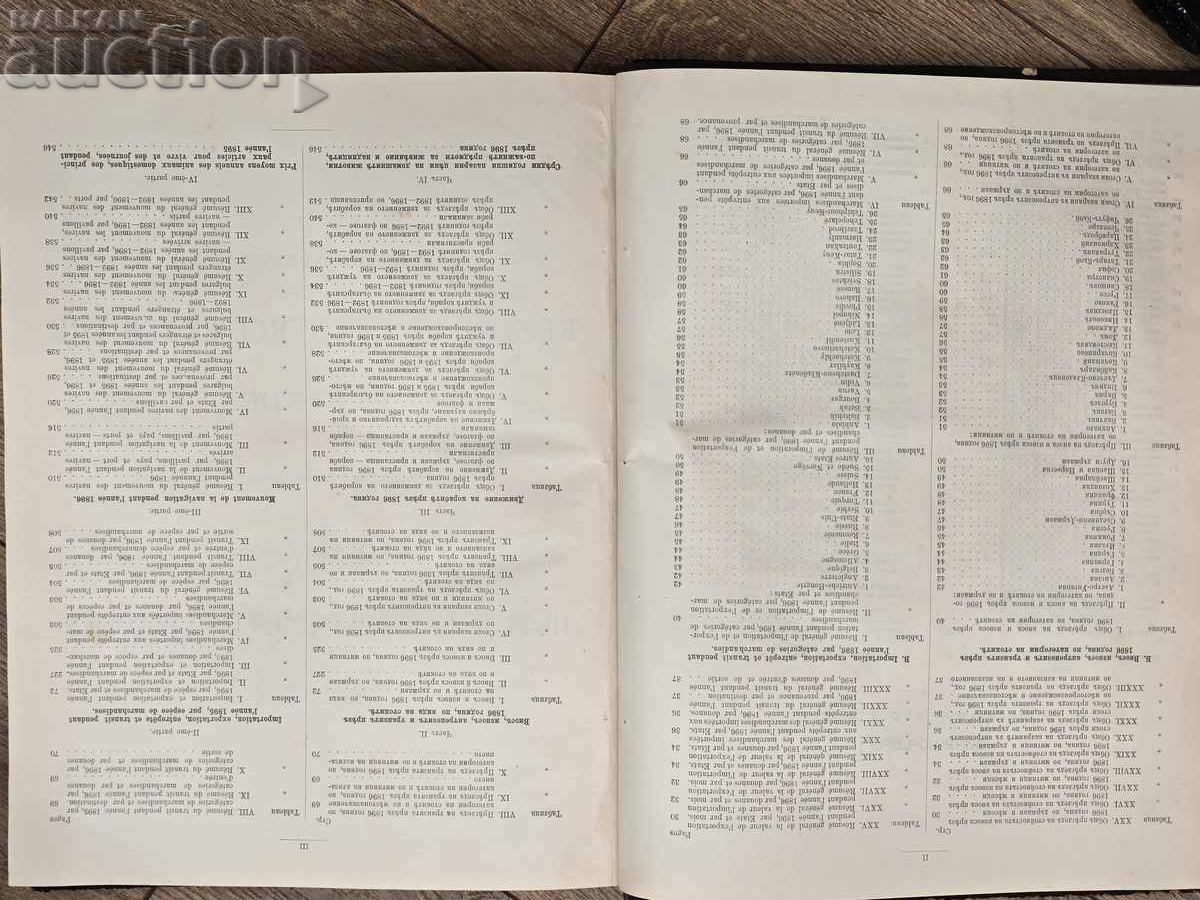 1896 Statisticile comerțului Principatului Bulgariei cu țări străine - 5