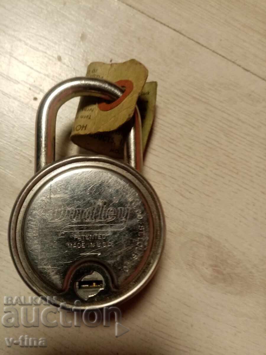 Παλαιό λουκέτο τύπου χρηματοκιβωτίου, λείπει το κλειδί - 7