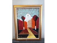 Pictură mare în ulei