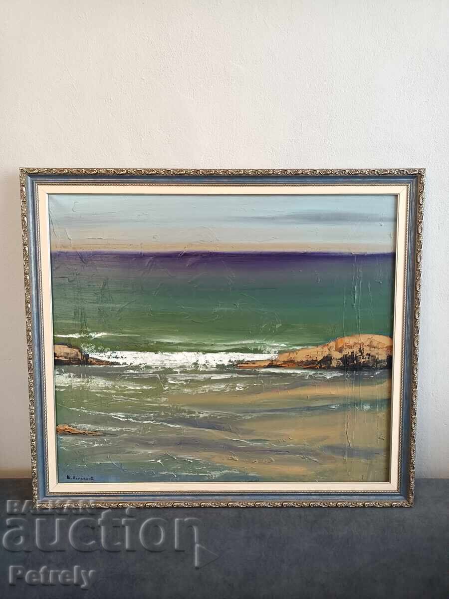 Licitație Pictură mare în ulei