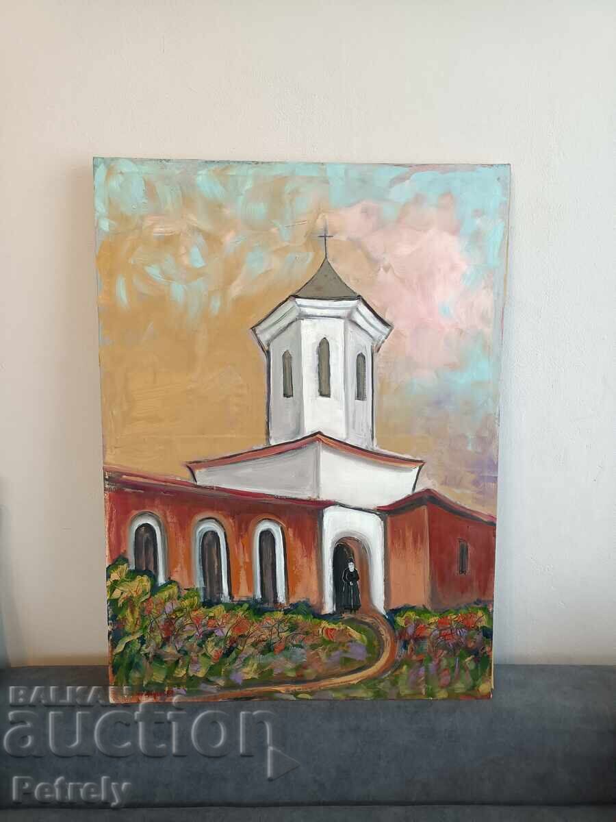 Pictură mare în ulei