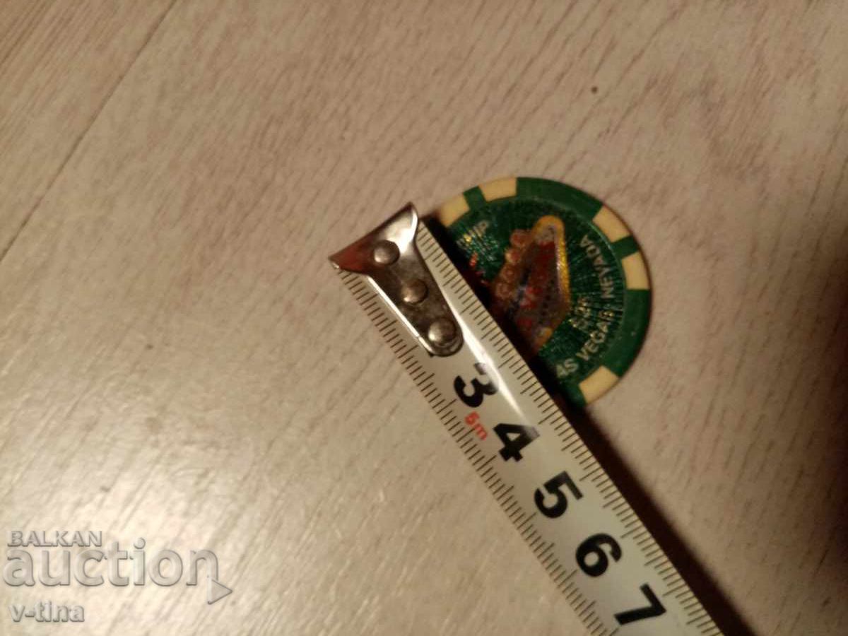 Licitație Cip norocos de la cazinoul Fabulos Las Vegas 25 dolari Licitație Cip norocos de la cazinoul Fabulos Las Vegas 25 dolari