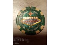 Lucky chip from Fabulous Las Vegas casino $25