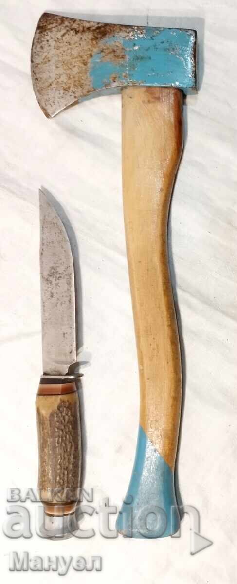 Auction Axe and Knife Set, Germany Auction Axe and Knife Set, Germany