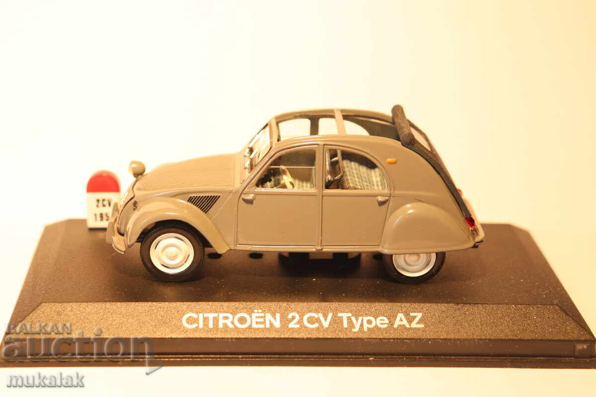 1/43 CITROEN 2 CV TYPE AZ KOLICHKA MODEL cu preț € 5.00 | 9.78 BGN