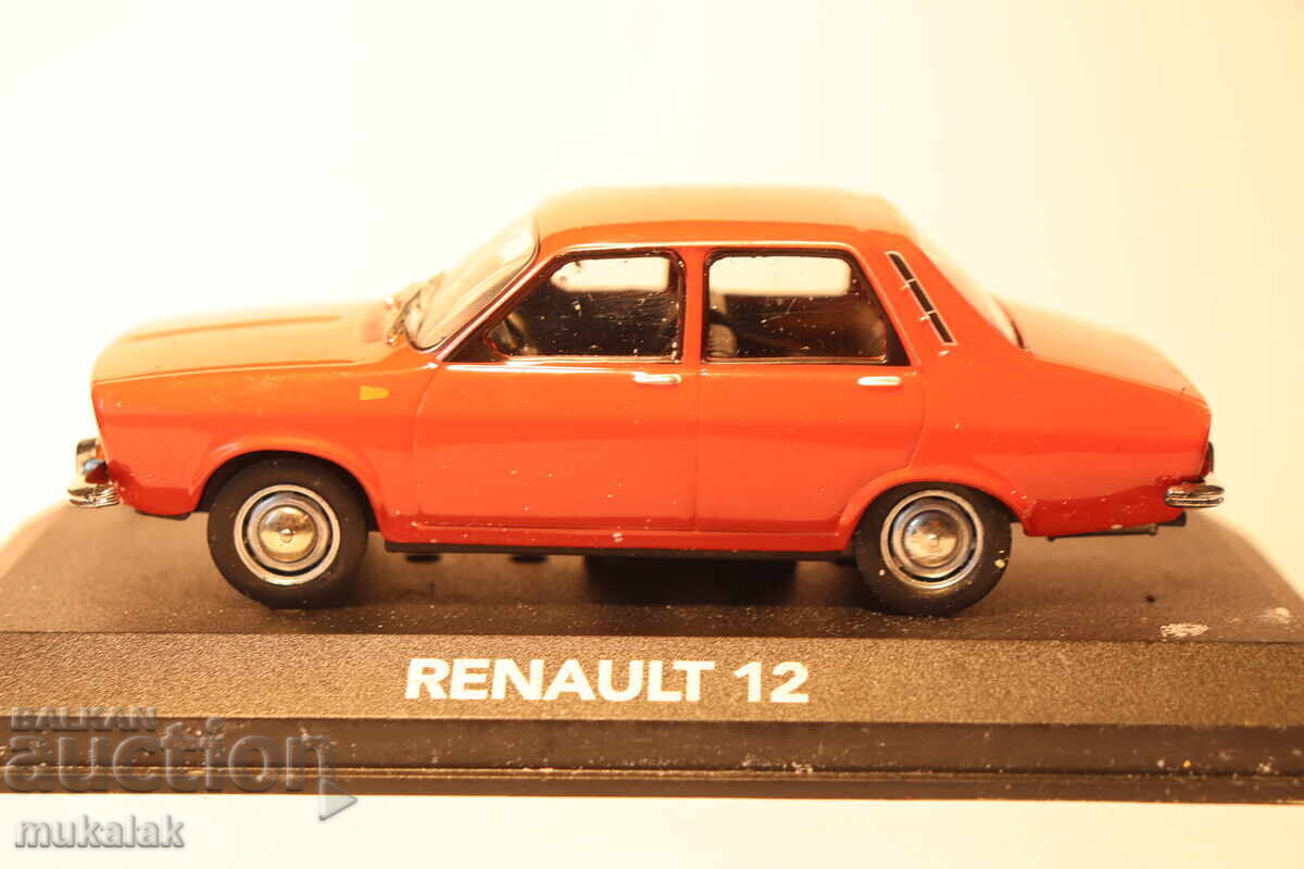 Licitație 1/43 RENAULT 12 COLIȚĂ MODEL