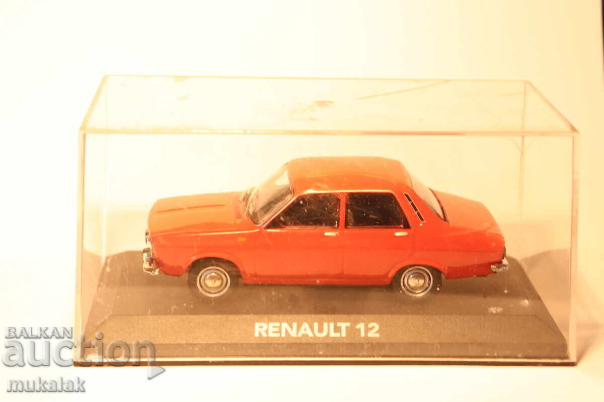 1/43 RENAULT 12 COLIȚĂ MODEL