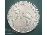 Унгария.50 форинта 2018 г. Св.първенство по борба.