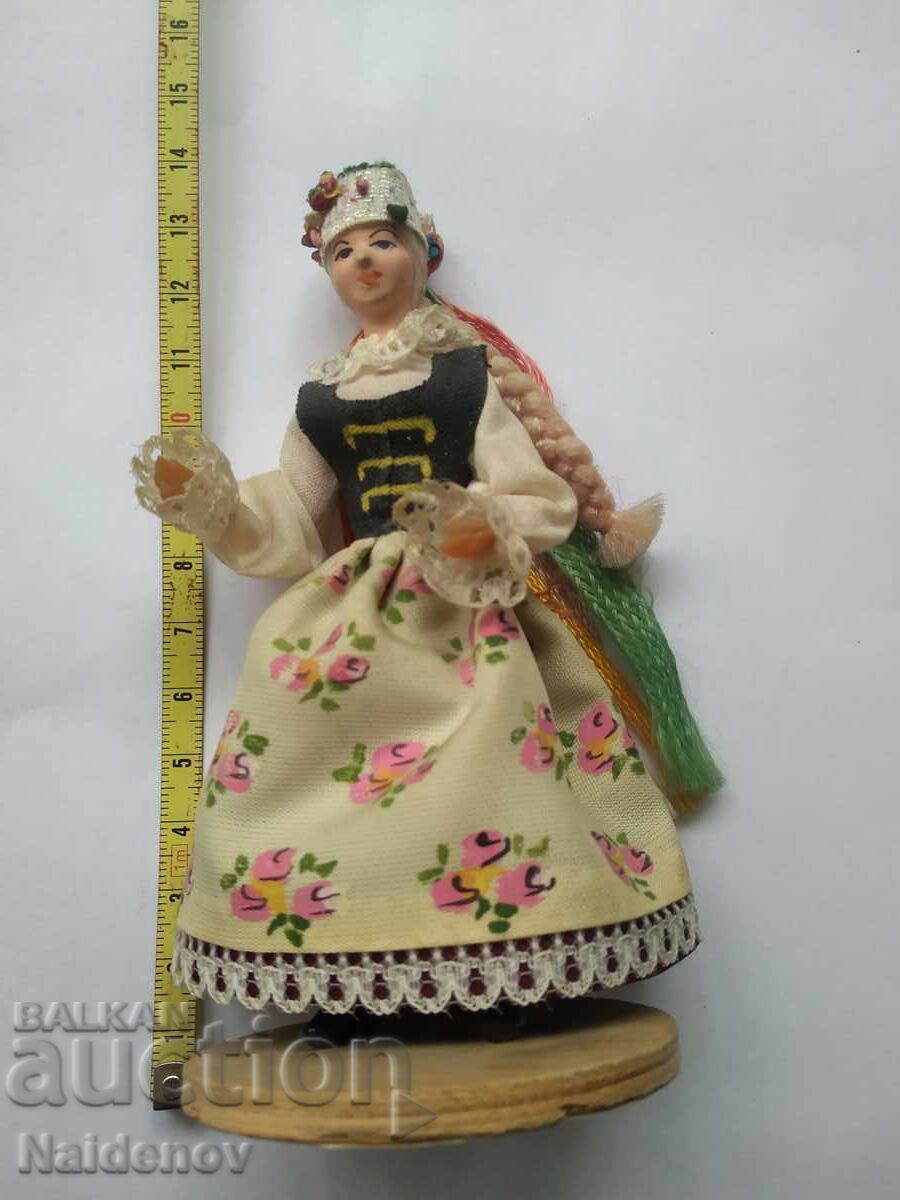Livrarea Păpușă Poloneză din Epoca Socialistă, Costum Popular Polonez Livrarea Păpușă Poloneză din Epoca Socialistă, Costum Popular Polonez
